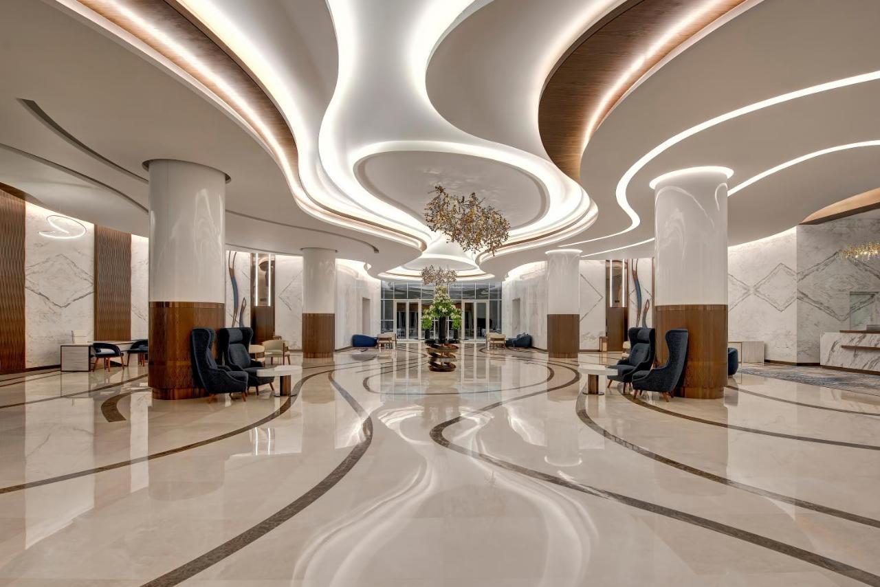 Royal M Al Aqah Beach Resort By Gewan Екстер'єр фото The lobby of the hotel
