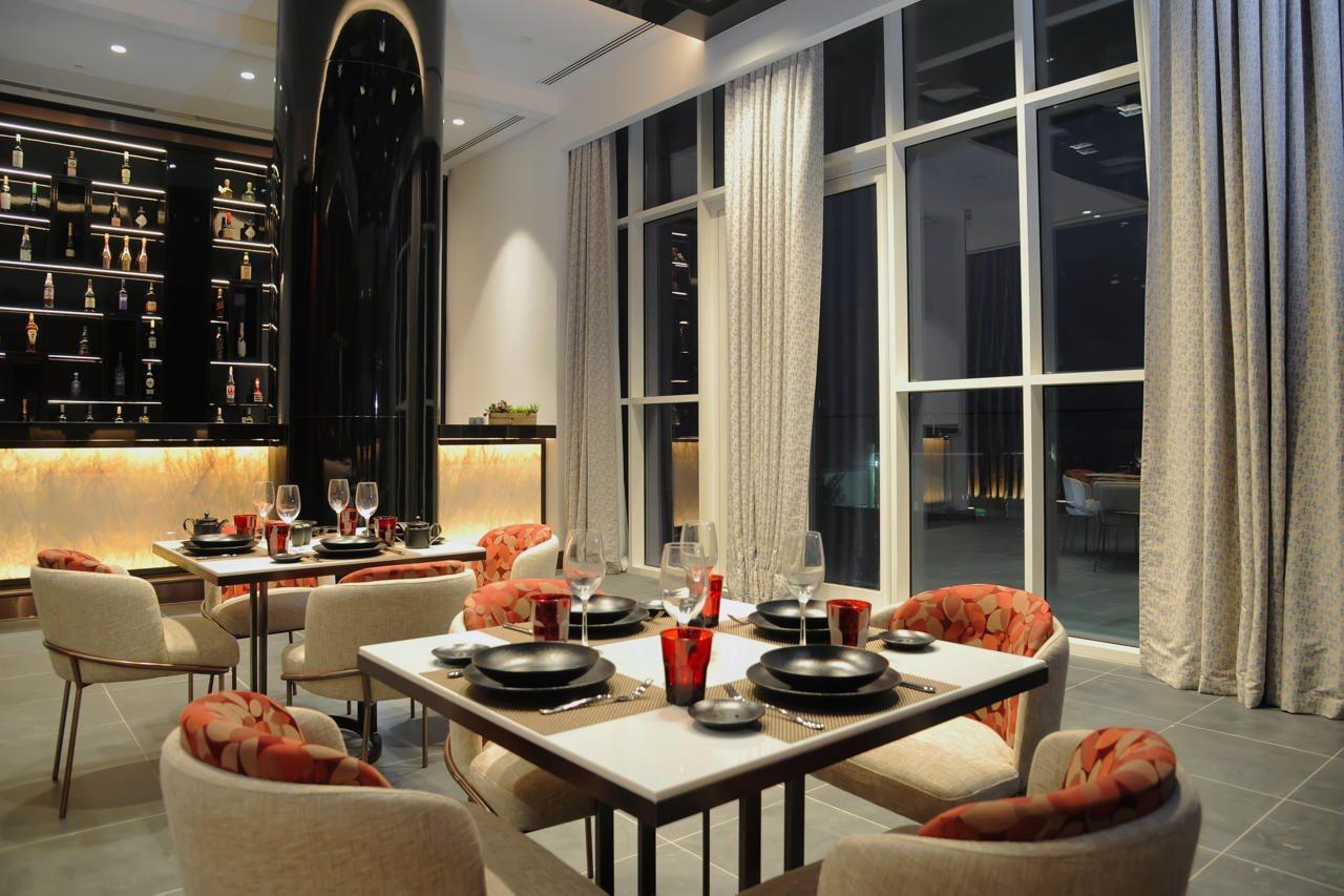 Royal M Al Aqah Beach Resort By Gewan Екстер'єр фото The restaurant